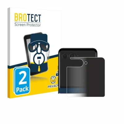 Afbeelding van BROTECT privacy screenprotector voor Motorola Razr 60 (Achterdisplay) Folie Beschermfolie Blauwlichtfilter (2 Stuks)