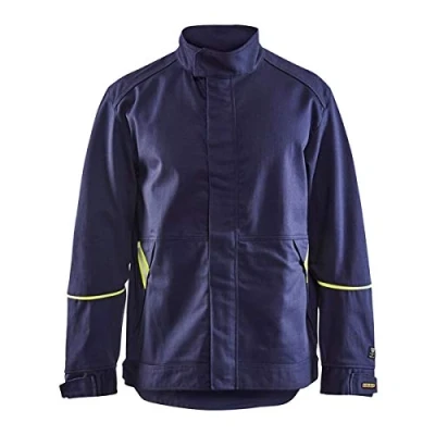 Afbeelding van Blåkläder 4801 1501 Lasjack Marineblauw/Geel maat 4XL