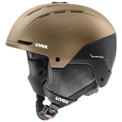Afbeelding van uvex stance, Skihelm Unisex Volwassene, brown black matt, 54 58 cm