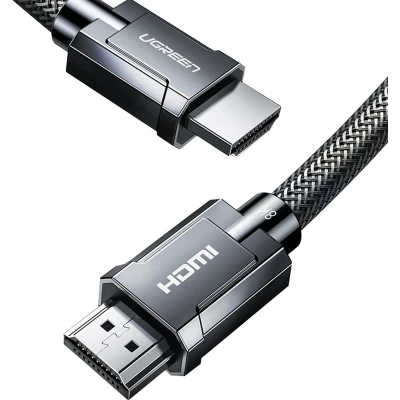 Afbeelding van Ugreen 806020, 3 m, HDMI Type A (Standard), Compatibilité 3D, 48 Gbit/s, Noir