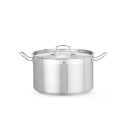 Afbeelding van Hendi Kookpan middel met deksel, RVS, 33,5(b)x46(d)x19(h)cm, 831601