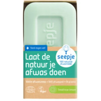 Afbeelding van Seepje Afwaszeep Tintelfrisse Limoen Geur 120 gr
