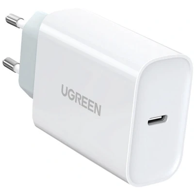 Afbeelding van Ładowarka sieciowa UGREEN CD127 USB C PD3.0 QC4.0 30W (biały)