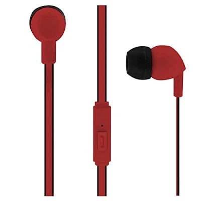 Afbeelding van T&#039;nB ESBCRD BE COLOR in ear stereo hoofdtelefoon, voetgangerset, rood