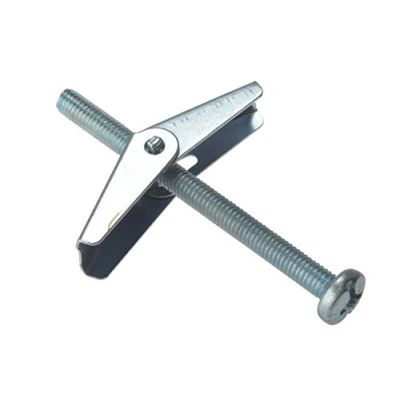 Afbeelding van ForgeFix Gipsplaat Veer Toggles M6 x 50mm Verzinkt Tas 10