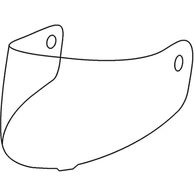 Afbeelding van VISOR CLEAR LARGE N104
