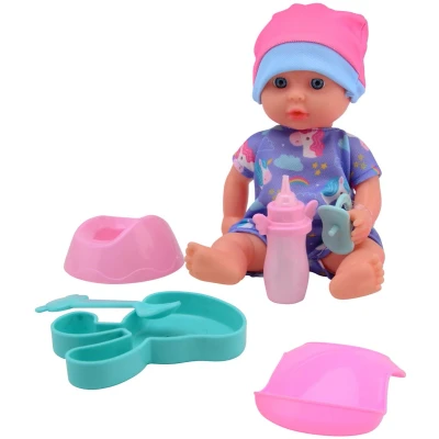 Afbeelding van Baby Rose Drinken Plasbabypop, 20cm