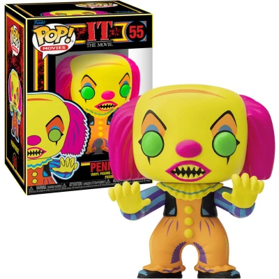 Afbeelding van Funko Pop! Movies: IT Pennywise (Blacklight) Smartoys Exclusive CONFIDENTIAL