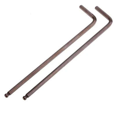 Afbeelding van Musiclily Basic 4mm Truss Rod Wrench Inbus Sleutel Ball End Gitaar Tool voor China Gemaakte Akoestische Gitaar(2 Stuks)