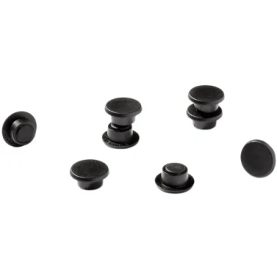 Afbeelding van Durable 475401 magneten, industriële verpakking, 37 mm, 1000p, zwart, 20 st.