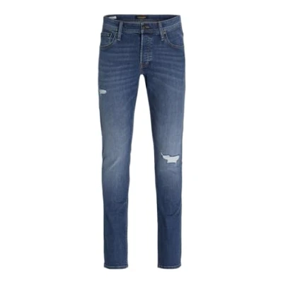 Afbeelding van JACK &amp; JONES heren jeans, Denim Blauw, 28W x 30L