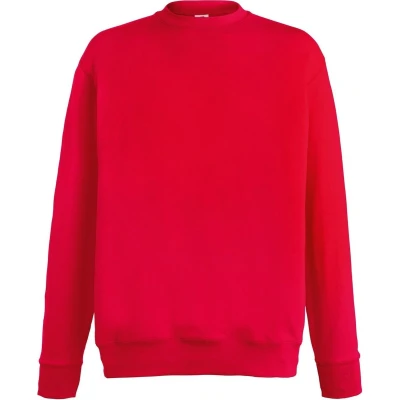 Afbeelding van Fruit Of The Loom Heren Lichtgewicht Set In Sweatshirt (Rood)