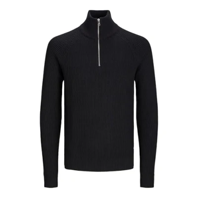 Afbeelding van JACK &amp; JONES PLUS SIZE gebreide trui zwart
