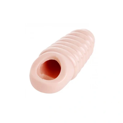 Afbeelding van Really Ample Geribbelde Penis Sleeve