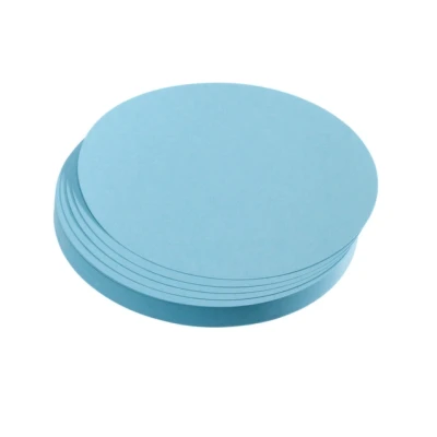 Afbeelding van Franken GmbH UMZ 20 18 Moderatiekaarten cirkels, Ø 19,5 cm, 130 g/m², lichtblauw, 500 stuks