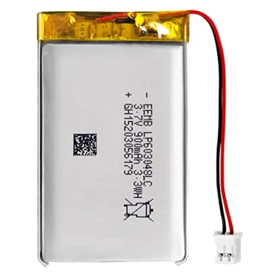 Afbeelding van EEMB lithium polymeerbatterij 3,7 V 900mAh 603048LC Lipo oplaadbare batterij met draad JST connector bevestig de polariteit van het apparaat en voor aankoop