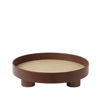 Afbeelding van Muuto Platform dienblad donkerrood