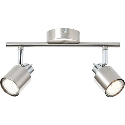 Afbeelding van Brilliant Andres 74513/77 Plafondspot LED GU10 84 W Nikkel, Chroom