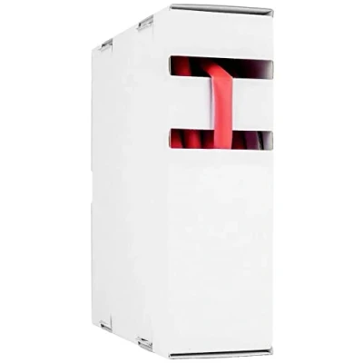 Afbeelding van Hongshang 211184228 Krimpkous zonder lijm Rood 9.50 mm 4.80 Krimpverhouding:2:1 10 m