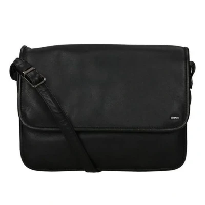 Afbeelding van Berba Soft 576 Leren schoudertas Gielen Lederwaren Black