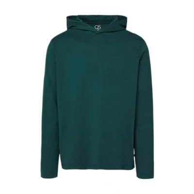 Afbeelding van QS MIT Kapuze Hoodie, Heren, Maat: Large, Smaragd