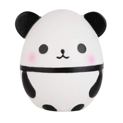 Afbeelding van Anboor Squishies Panda Egg Mini Kawaii Slow Rising Squeeze Animal Toys Stress Relief Soft Gift Collection Wit