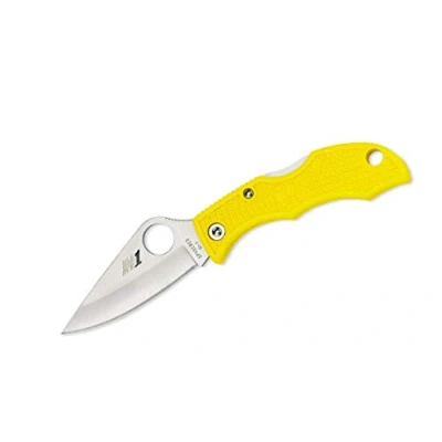 Afbeelding van Spyderco Unisex Volwassen zakmes Ladybug Salt Yellow, geel, 11.1