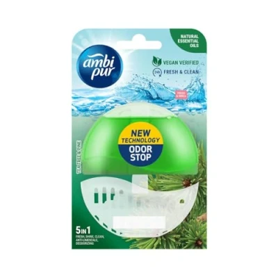 Afbeelding van Ambi Pur Flush compleet (Holder + refill 55ml) Tea Tree &amp; Pine
