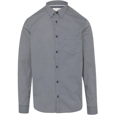 Afbeelding van s.Oliver casual overhemd donkerblauw