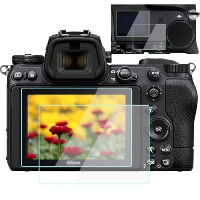 Afbeelding van Komet Screenprotector voor Nikon Z6 / ii Z7 camera (2 TOP &amp; 2 LCD schermen), 9H gehard anti luchtbellen, stof, krassen (4 stuks)