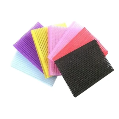 Afbeelding van Vipolishtry 10 Stks Magic Pony Haar Pad Vierkant Fringe Stickers Nylon Pasta Vaste Naadloze Paste Berichten Bang Patch Styling Accessoires (Willekeurige Kleur)