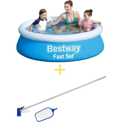 Afbeelding van Bestway Zwembad Fast Set 183 x 51 cm Inclusief Onderhoudsset