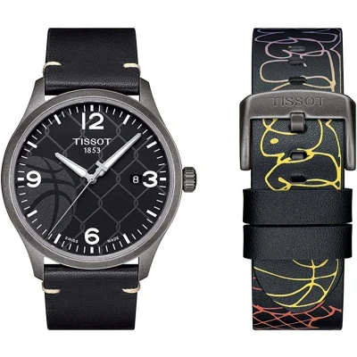 Afbeelding van Tissot 3X3 Street Basketball Horloge, Heren, Maat: One Size, Schwarz