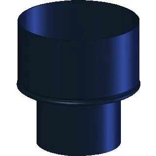 Afbeelding van Zwart verloopstuk diameter 92 x 111