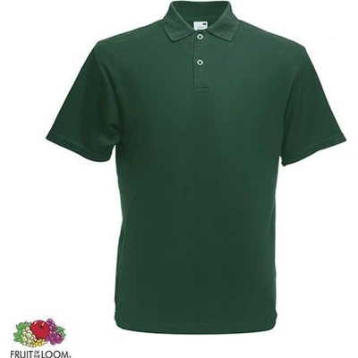 Afbeelding van Fruit of the Loom poloshirt heren Forest Green 2XL