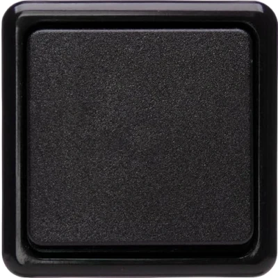 Afbeelding van Kopp Opbouwprogramma standaard, zwart, knop, 10 A, 250 V, 514305000