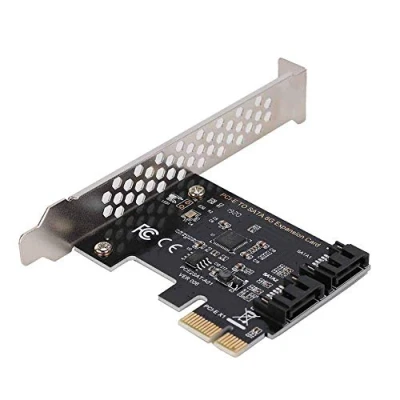 Afbeelding van PCI E naar SATA 3.0 uitbreidingskaart, kaarten Express 2 poorts III 6 Gbps uitbreidingsadapterkaarten