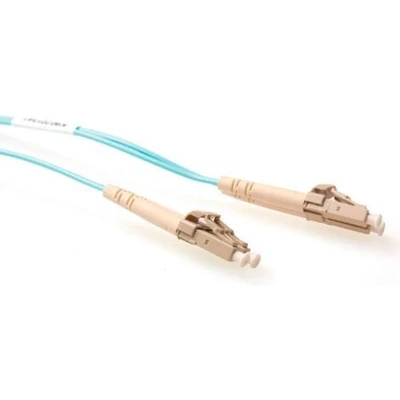 Afbeelding van Glasvezelkabel OM3 LC/LC 2 meter (Duplex, 50/125μm, UPC)