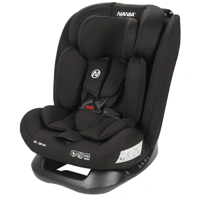 Afbeelding van Nania Autostoel voor baby&#039;s, 40 tot 150 cm, installatie met veiligheidsgordel, instelling van hoofdsteun en helling, lenden verloopstuk, standaard R129 i Size