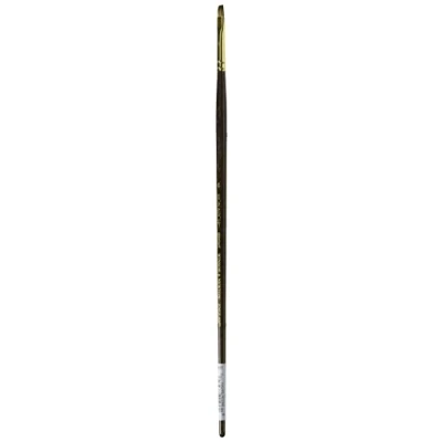 Afbeelding van Winsor &amp; Newton 5501004 Monarch professioneel synthetisch haar penseel voor olieverf of acrylverf Plat penzeel, kort Nr. 4,