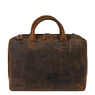 Afbeelding van Plevier Adler Laptoptas 17,3&quot; bruin