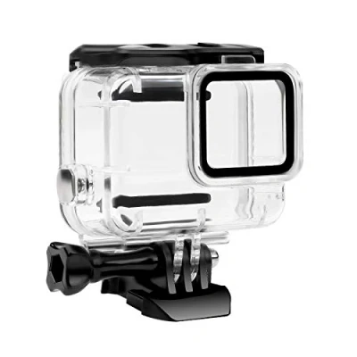 Afbeelding van FitStill Waterdichte Behuizing Case voor GoPro HERO 7 Wit &amp; Zilver, Beschermende 45 m Onderwater Duik Shell met Beugel Accessoires Go Pro Hero7 Action Camera