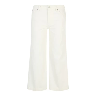Afbeelding van Tommy Hilfiger WIDE LEG Relaxed fit jeans, Dames, Maat: 30x26, Ecru