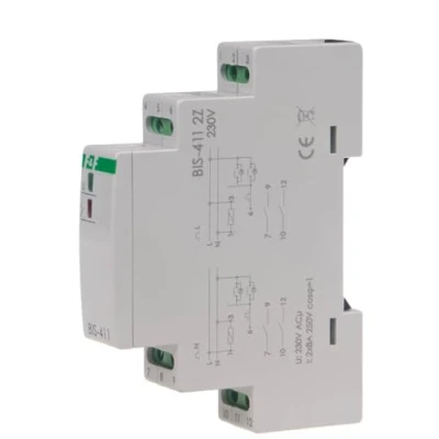 Afbeelding van F&amp;F Bistabil relais BIS 411 2Z 230V 16A verlichting elektrisch grijs