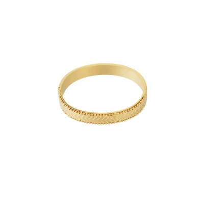 Afbeelding van Arrow Bangle Armband goudkleur