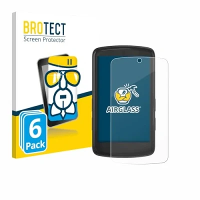 Afbeelding van BROTECT Screenprotector voor Bryton Rider S810 Folie Beschermfolie Beschermglas transparant (6 Stuks)