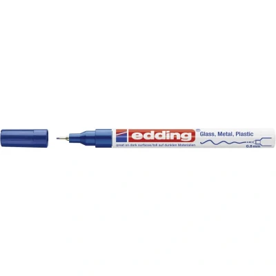 Afbeelding van edding 780 glanslakmarker blauw 1ST 0,8 mm / 4 9 003