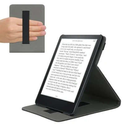 Afbeelding van kwmobile hoes compatibel met Amazon Kindle Paperwhite 11. Generation 2021 Hoesje voor ereader in zwart