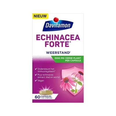 Afbeelding van Davitamon Echinacea Forte Capsules 60CP