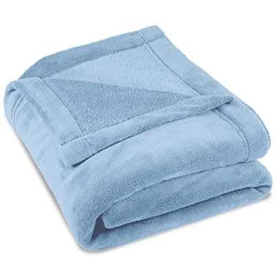 Afbeelding van CelinaTex Montreal Knuffeldeken XXL, 220 x 240 cm, lichtblauw, deken, sofa, warme woondeken, zacht, microvezel, fleece, Oeko Tex